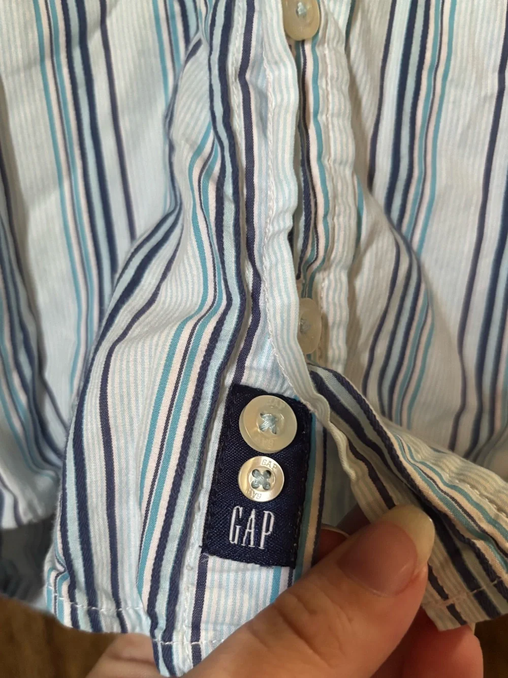 Baby Gap Striped Button-Up Shirt | Toddler Boys 2T